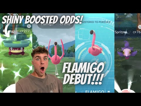 ✨Dialga and Palkia RAIDS, NEW Flamigo Debut and SHINY BOOSTED Odds In Pokemon Go!✨