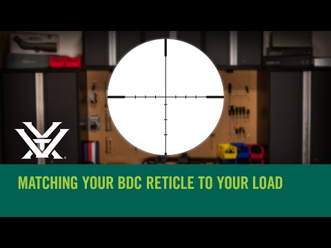 How to Match your BDC Reticle to your Load
