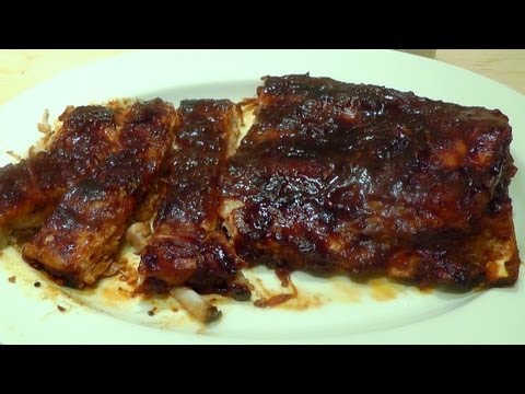 BBQ Ribs How to Cook -- Make Barbecue Marinade Sauce...