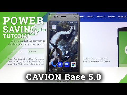 How to Enable Power Saving Mode in CAVION Base 5.0 – Save Battery