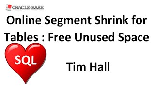 Online Segment Shrink for Tables : Free Unused Space