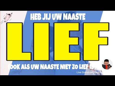 Hoe heb ik mijn naaste lief als je naast niet zo lief is?