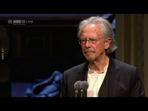 Peter Handke - Nestroy-Preis für das Lebenswerk, 2018 (Laudator: Klaus Maria Brandauer)
