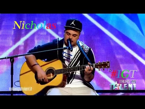 Nicholas emozionante / Italia's Got Talent
