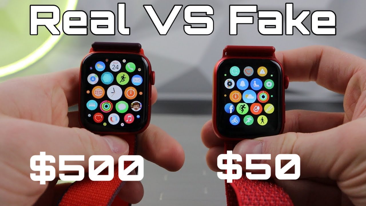 Apple watch Series 6 VS  I8 Pro Fake Apple watch - Which is the Fake?