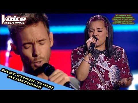 FAST CHAIR TURN AUDITIONS IN THE VOICE [PART 1:REUPLOAD] Video
