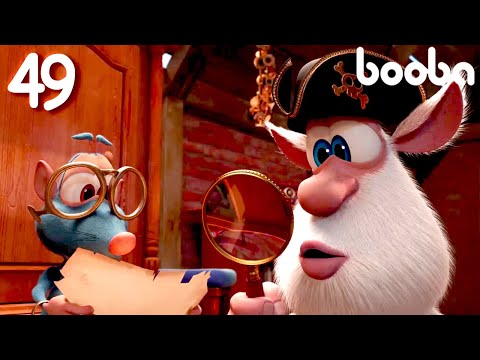 Booba | Treasure Map | Episode #49 | Booba - all episodes in a row