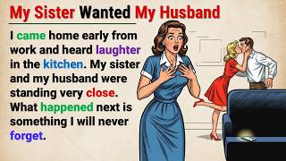 My Sister Tried To Steal My Husband 🔥Learn English With Story | Level 3 English Listening Practice