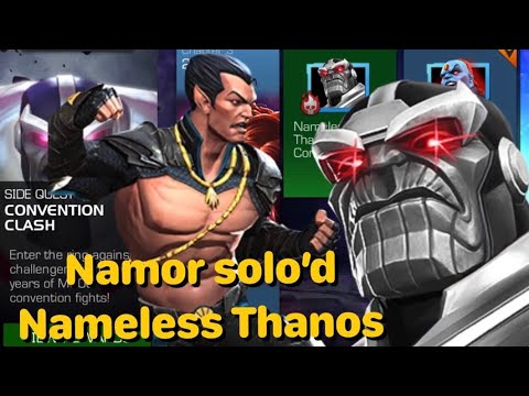 Convention Clash - Nameless Thanos takedown by Namor - Side Quest Oct 2020 | MCOC