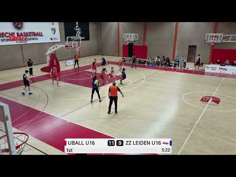 UBALL U16 vs ZZ Leiden U16 - 11 februari 2024