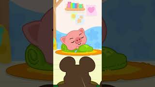 TIC TOC 🐭 ⏰ #shortsinfantil #músicainfantil #heróidocoração