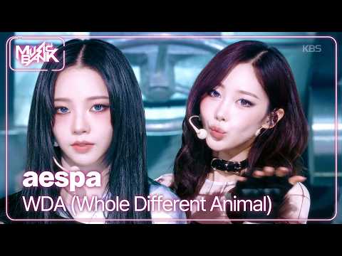WDA (Whole Different Animal) (ft. G-DRAGON) - aespa 에스파 [Music Bank] | KBS WORLD TV 260515