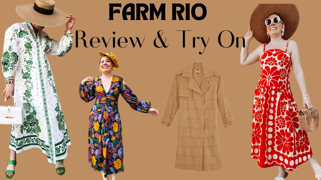 Farm Rio Picks for Spring 2024 - Try on and Review- Sizing, Fabric and Fit