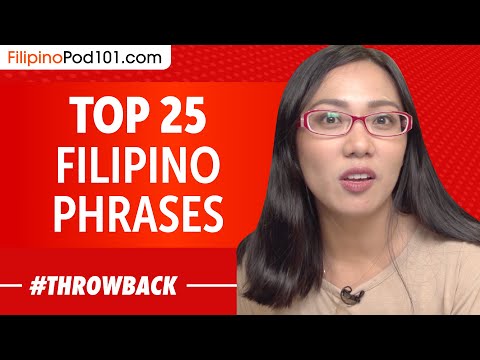 Top 25 Filipino Phrases - Filipino for Everyday Life