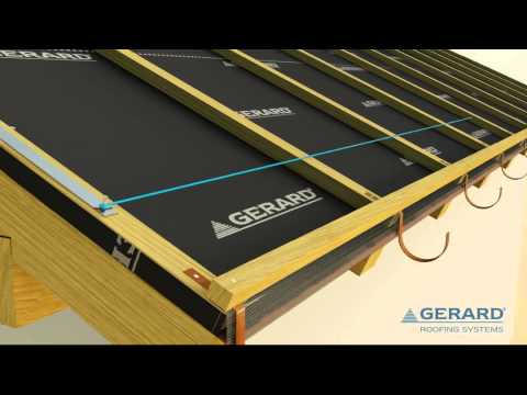 Montáž hydroizolace střechy a laťového roštu