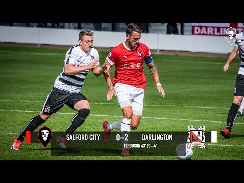Salford 0-2 Darlington - National League North 05/08
