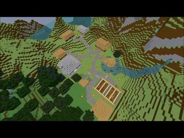 Hillside Village By theCatPewp Minecraft Map