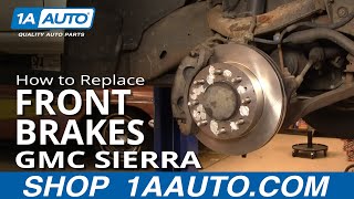 How To Replace Front Brakes 01-04 GMC Sierra 2500HD
