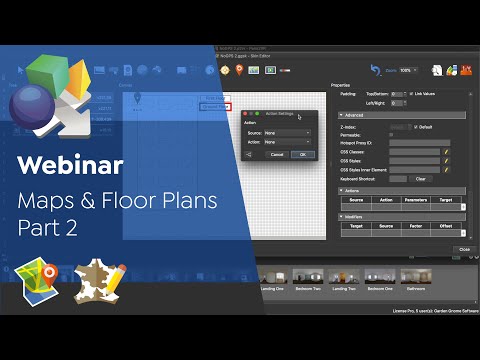Webinar: Maps and Floor Plans | Part 2