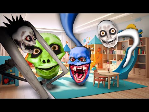 Difficult to escape from Gangler in The Classrooms!