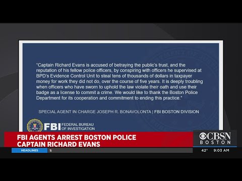 Retired Boston Police Captain Richard Evans Charged In Overtime Fraud Probe