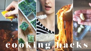15 COOKING HACKS & TIPS FOR BEGINNERS IN THE KITCHEN