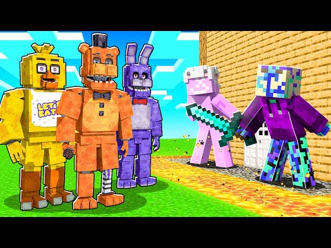 Five Nights at Freddy vs The Most Secure House In Minecraft!