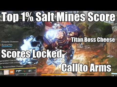 EASY Top 1% in The Salt Mines (3.371M) CRAZY TITAN CHEESE | SCORES ARE NOW LOCKED