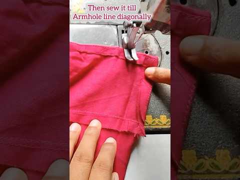 loose blouse shoulder stitching tricks @Sewingtales #shorts #short #viral #diy #sewing#fashion #sew
