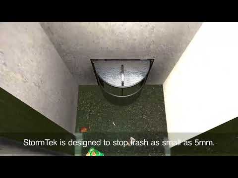 StormTek(TM) Full Trash Capture Devices Keep Waterways Clean | Best Connector Pipe Screen