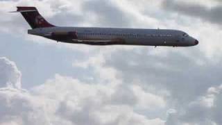 preview picture of video 'DAT McDonnell Douglas MD 87 take off and low pass'