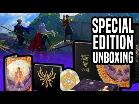 Fire Emblem Three Houses: Seasons Of Warfare Special Edition Unboxing