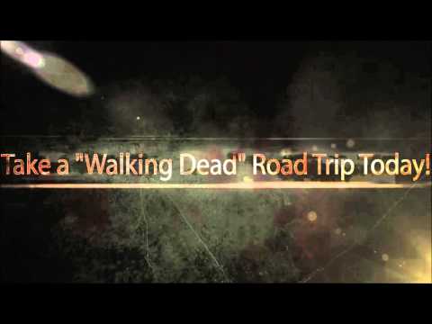 GA DEAD TOURS - TWD LOCATIONS MAP Video