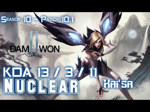 DWG Nuclear KAI'SA vs VARUS ADC - Patch 10.1 KR Ranked