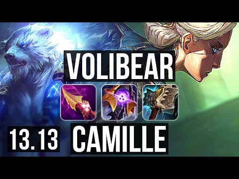 VOLI vs CAMILLE (TOP) | 6 solo kills, 1.1M mastery, 300+ games | NA Diamond | 13.13