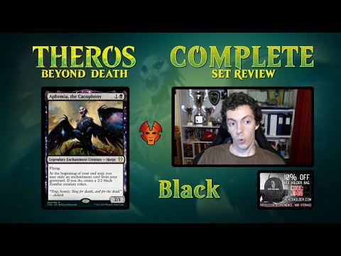Complete Set Review - Theros: Beyond Death - All Black Cards - Constructed And Limited Focus