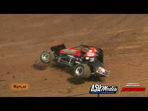 Wingless Sprints: Warren Marquis Rollover - Archerfield Speedway