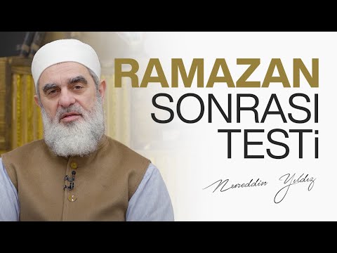 RAMAZAN SONRASI TESTİ | Nureddin YILDIZ