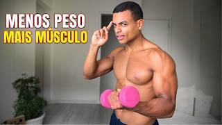 How to Gain Muscle with Light Weights (4 Scientific Techniques)