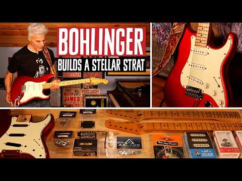 Bohlinger Builds a Stellar Strat—Tests 2 Maple Necks: Vintage Nickel & Modern Stainless Steel Frets