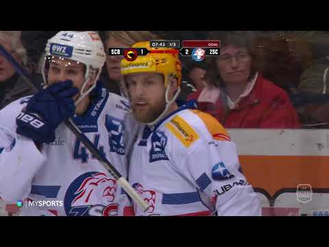 CP Berne - ZSC Lions 2-3 (1-2; 1-0; 0-1)