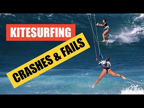 Kitesurfing Crashes & Fails Compilation - Part 1 😜