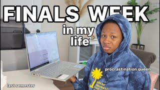FINALS WEEK VLOG : officially done with college