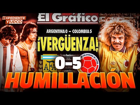 The biggest embarrassment in the history of the national team | Argentina 0-5 Colombia - 1994 Qua...