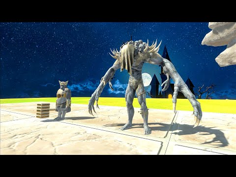 GHOR HAMMER WITH SCOURGE VS BOSS & MINIBOSS - Animal Revolt Battle Simulator