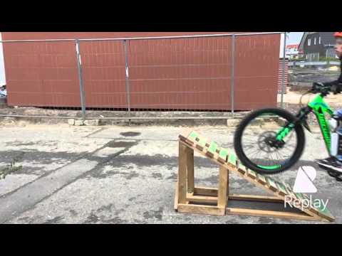 Mit dem Downhill zuhause