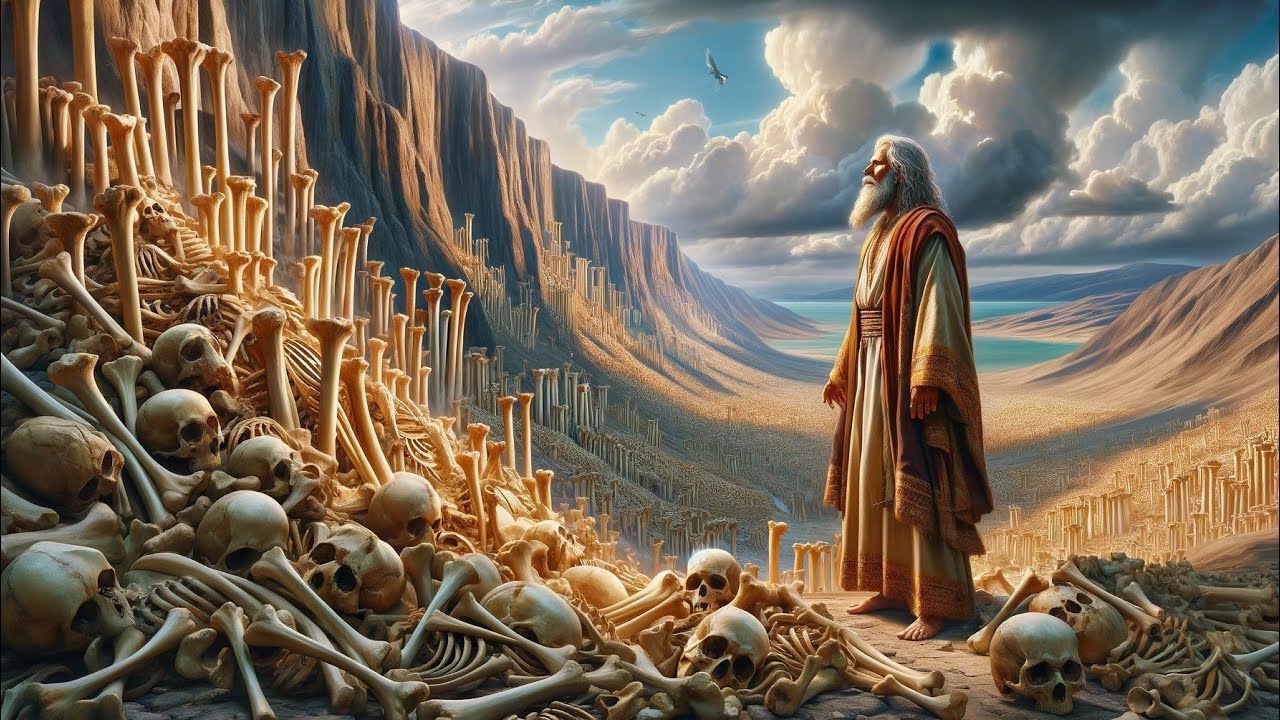 Ezequiel e o Vale Dos Ossos Secos - (Histórias Bíblicas Explicadas)