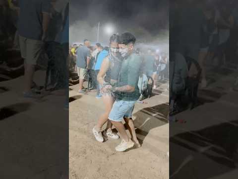 Así son los bailes en  #matará Santiago del estero , a pura guaracha y espuma  #guaracha