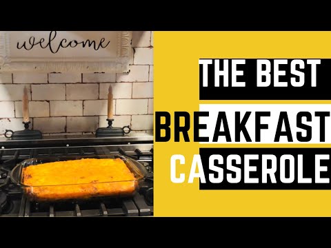 The Best & Easiest Breakfast Casserole-Make Ahead Quick@ourforeverfarm