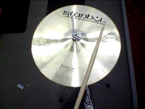 *SOLD* Istanbul Agop Traditional Light Hi Hats - 16" -  T: 1091g  B: 1275 g